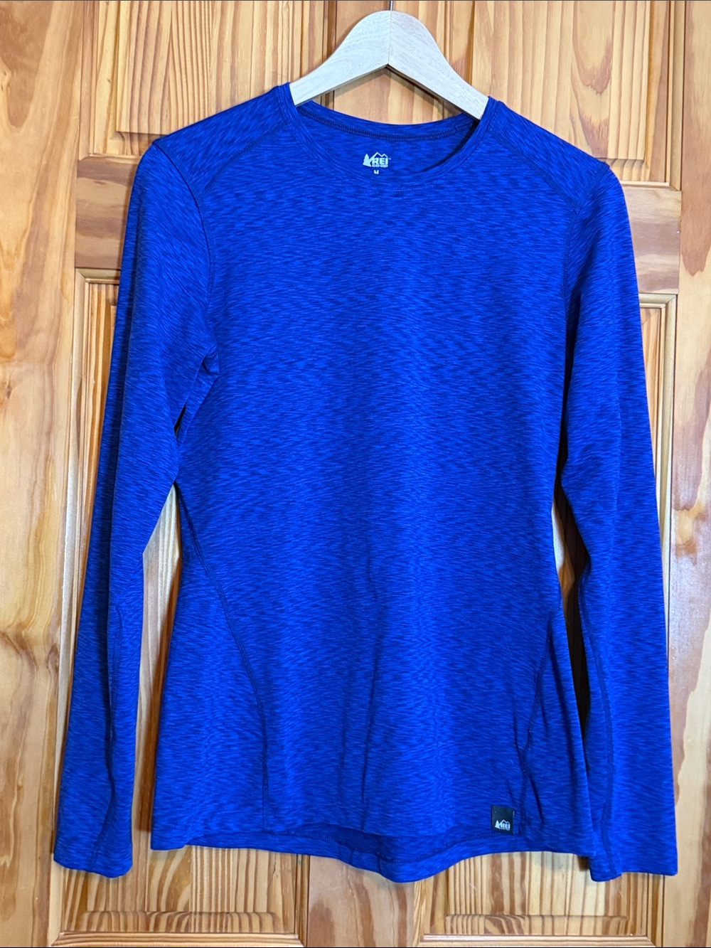 REI Women's Long Sleeve Active Tee - Royal Blue